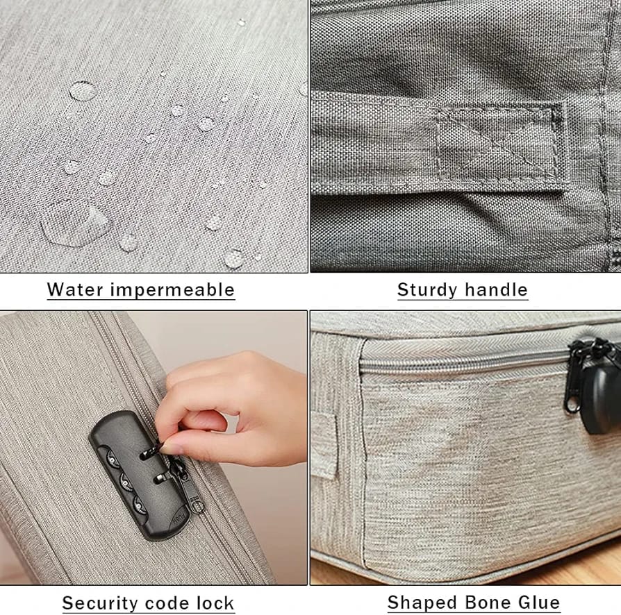 Multilayer Portable File Storage Bag, Portable Briefcase Hang Bag, High Quality Home Organizer Bag Multilayer Portable File Storage Bag, Portable Briefcase Hang Bag, High Quality Home Organizer Bag